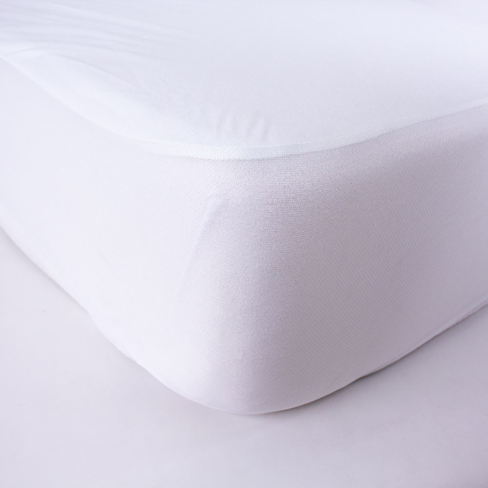 Protector de colchón 100% impermeable tamaño King, protector de colchón  acolchado, tela de aire jacquard suave y transpirable, funda de colchón