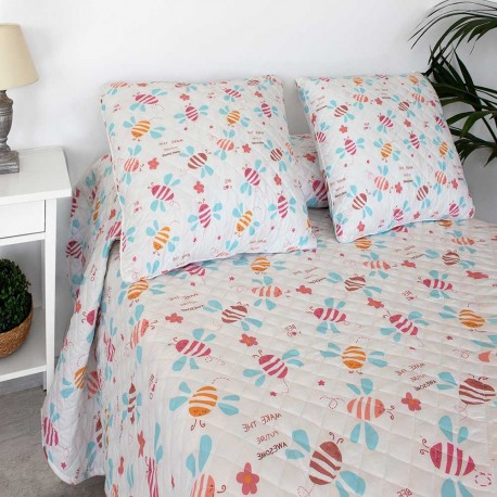 Las mejores ofertas en Queen Edredones floral gris, colchas y cobertores  para cunas
