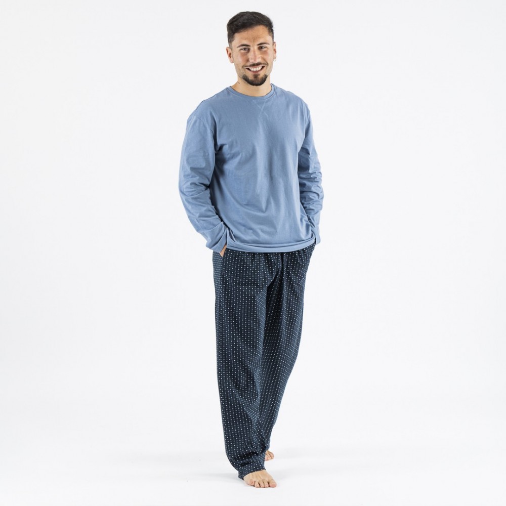 Lonsdale Pijama largo de algodón para hombre: a la venta a 21.24€ en
