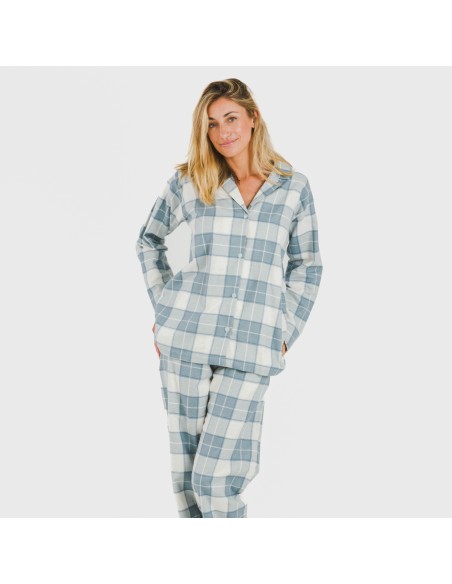 Pijama de cuadros mujer orders