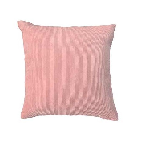 Cojín NIZA de Tejidos JVR, Lanovenanube Colores Rosa OPCIONES Con relleno  medidas generales 50x60 cm